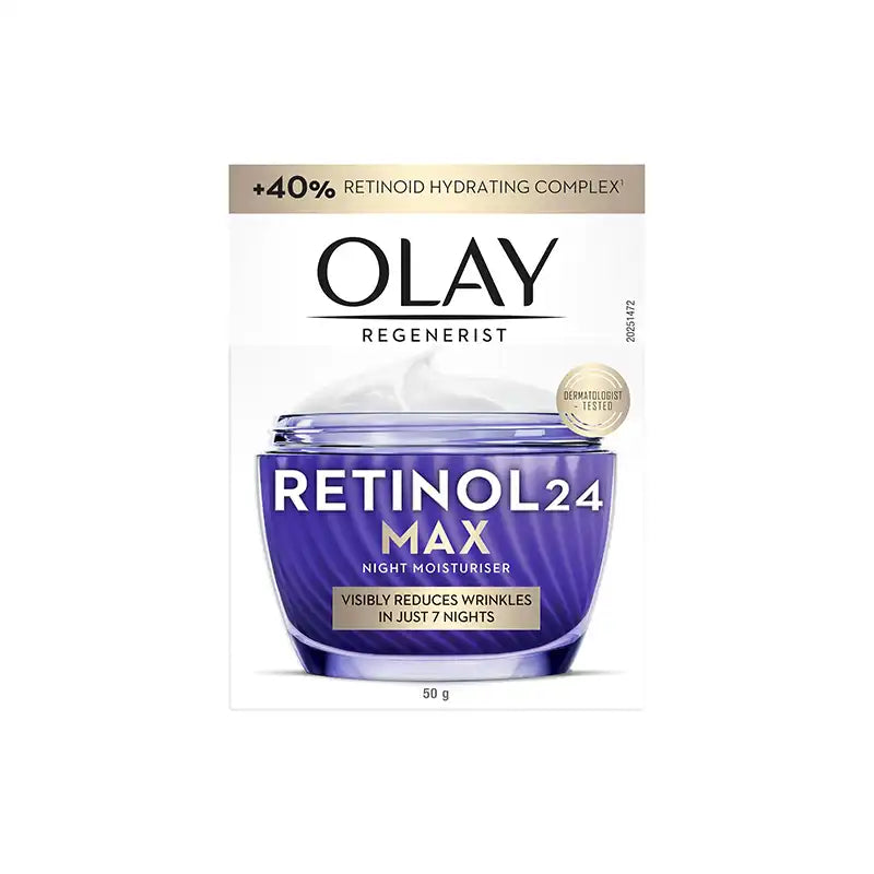 Olay Regenerist Retinol 24 Max Night Moisturiser Face Cream 50g