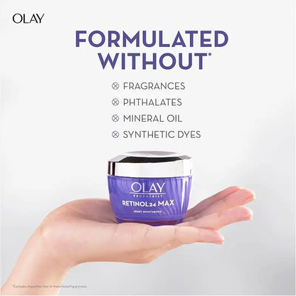 Olay Regenerist Retinol 24 Max Night Moisturiser Face Cream 50g