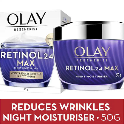 Olay Regenerist Retinol 24 Max Night Moisturiser Face Cream 50g