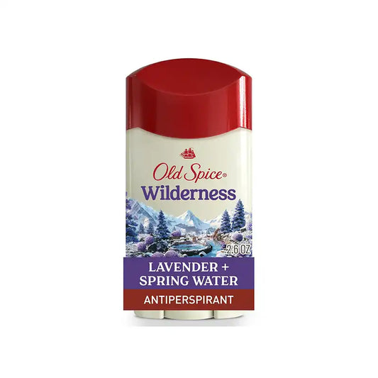 Old Spice Men's Antiperspirant & Deodorant Wilderness with Lavender, 2.6oz