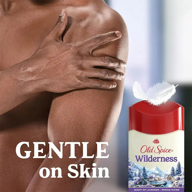 Old Spice Men's Antiperspirant & Deodorant Wilderness with Lavender, 2.6oz