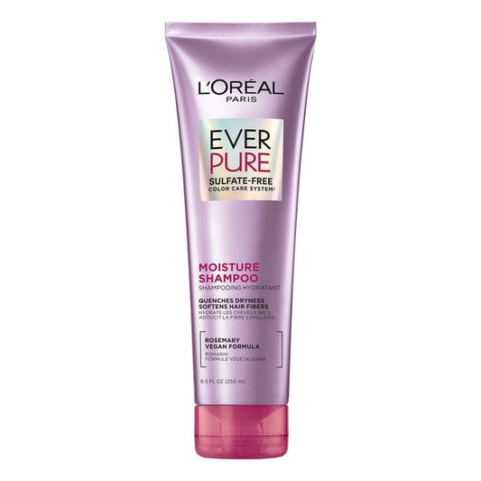 L'Oreal Paris EverPure Sulfate-Free Moisture Shampoo for Hydrating Dry Hair 250ml