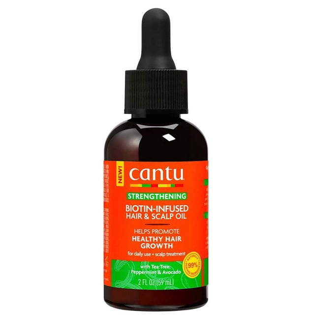 Cantu Biotin-Infused Hair and Scalp Strengthening Oil 59ml