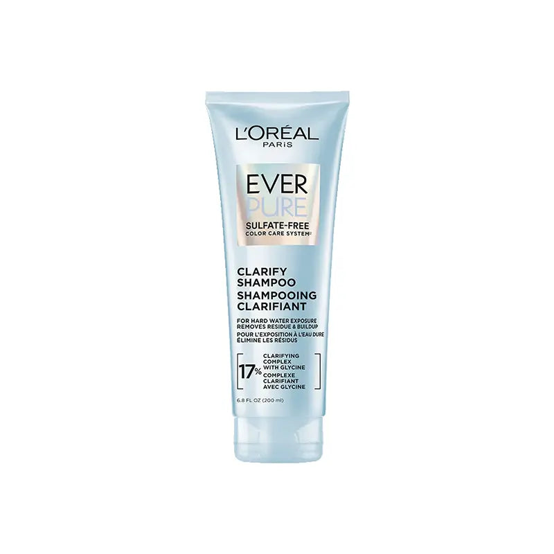 L'Oreal Paris EverPure Sulfate-Free Clarifying Shampoo for Hard Water Exposure and Build-Up 200ml