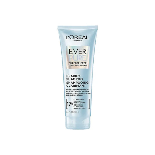 L'Oreal Paris EverPure Sulfate-Free Clarifying Shampoo for Hard Water Exposure and Build-Up 200ml