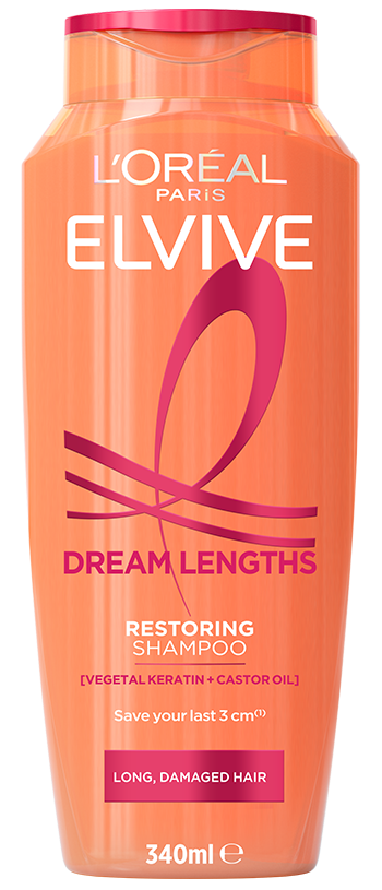 L'Oreal Paris Elvive Dream Lengths Restoring Shampoo 340mL