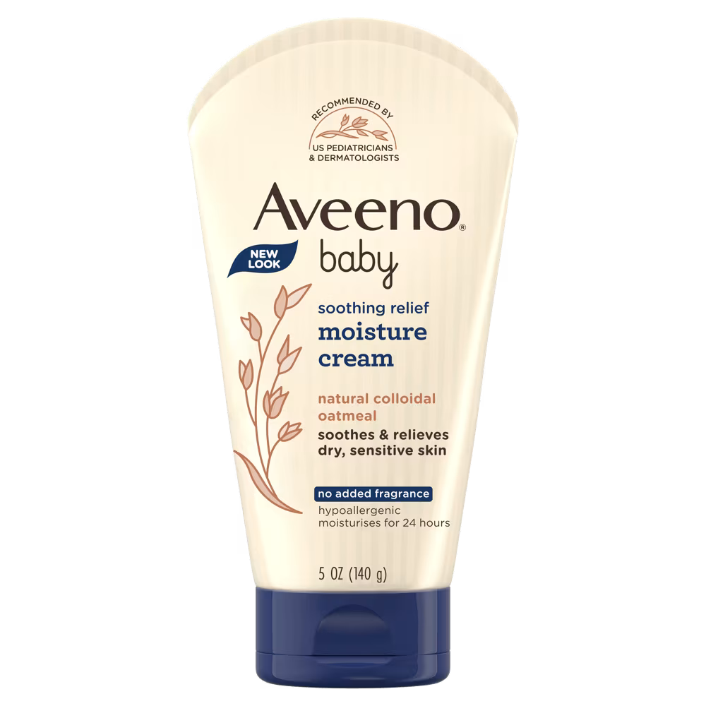 Aveeno Baby Soothing Relief Fragrance Free Moisture Cream 140g